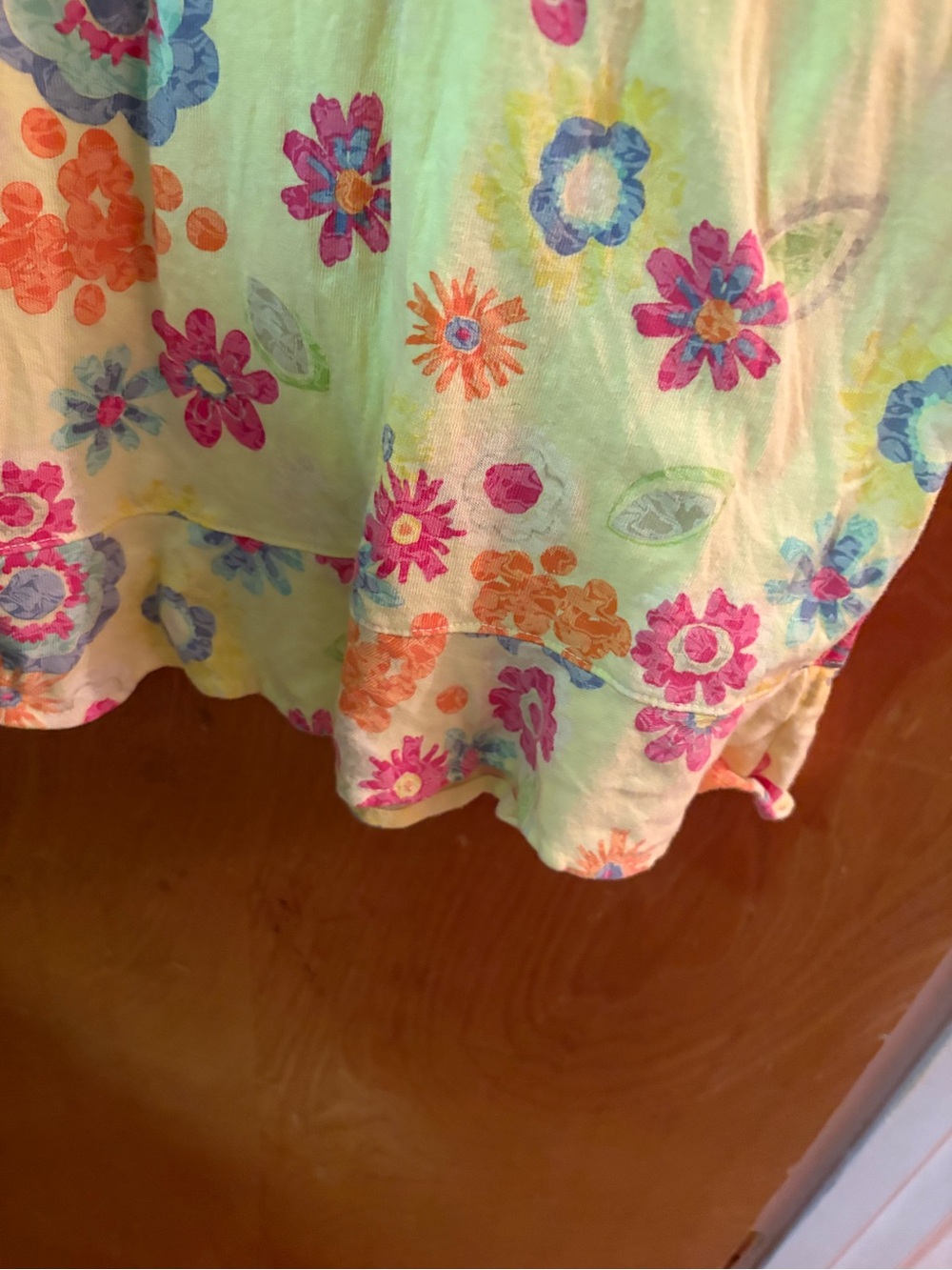 fresh produce Yellow floral print midi dress XL - Picture 4 of 6